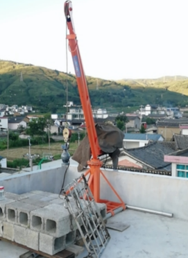 買一臺1噸室外吊運機吊運幾百公斤的重物算浪費嗎